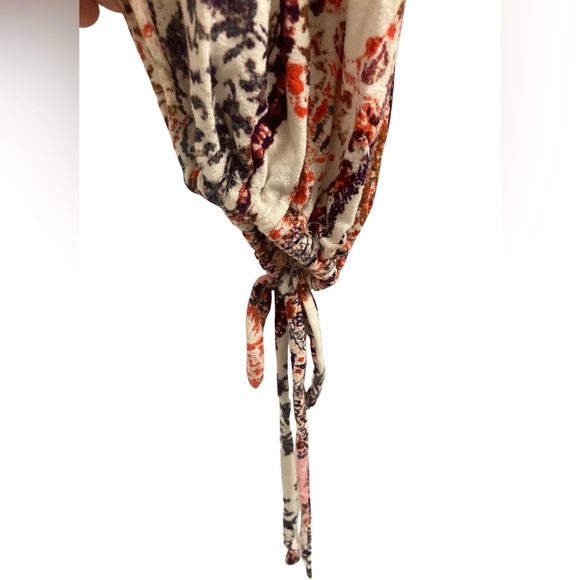 Free People Boho Ivory Long Sleeve Midi Dress Size S - Picture 7 of 12